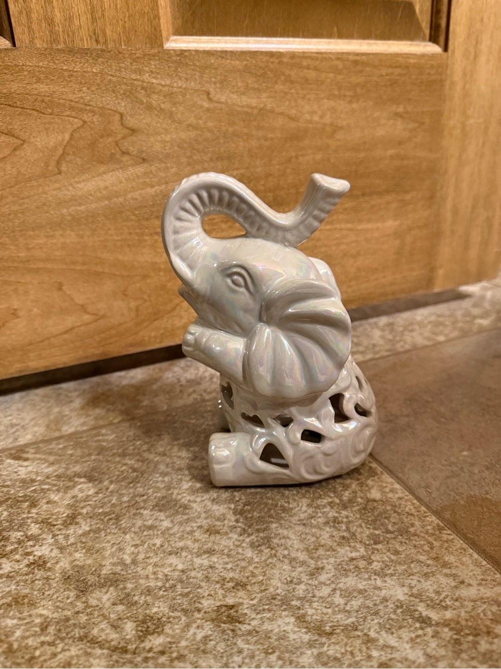 Vintage GC Fragrance Lusterware Elephant